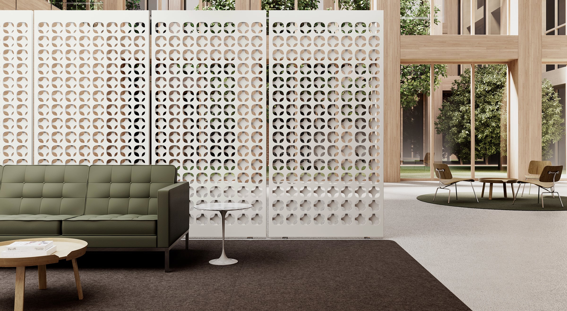 Continuous Curves Shape Light and Space