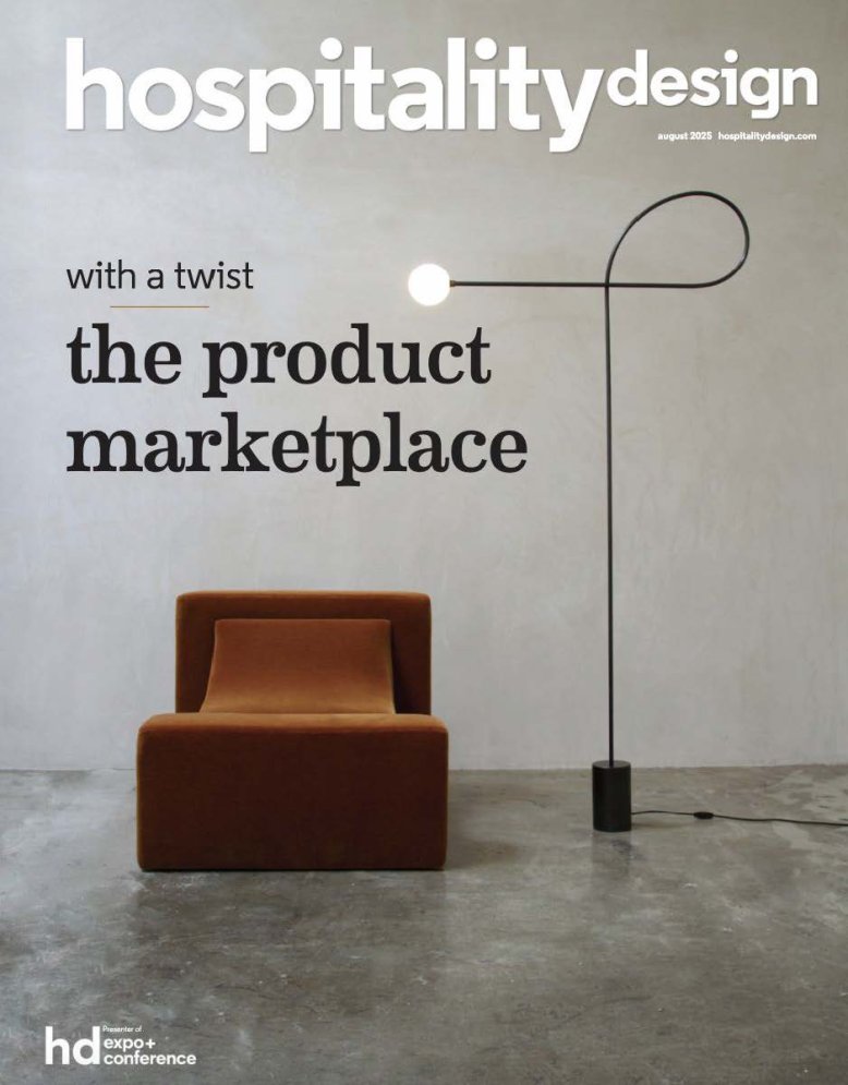 Hospitality Design August 2025 Cover