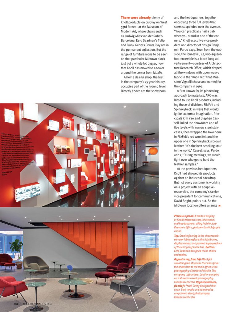 Interior Design, Sep 2013