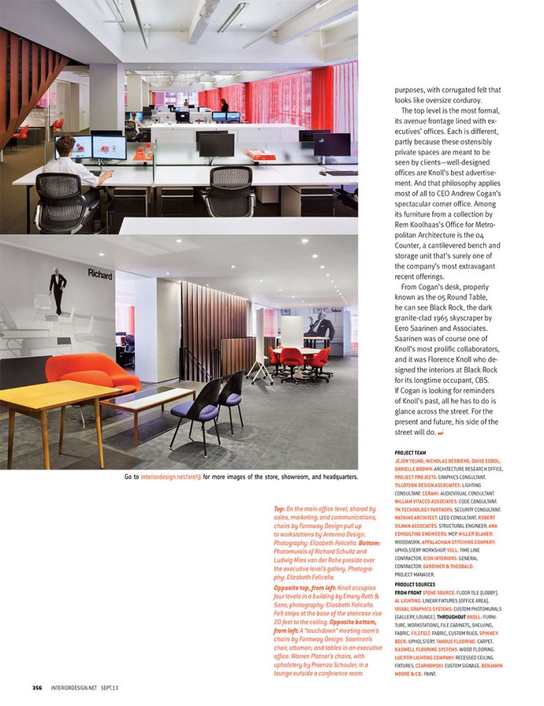 Interior Design, Sep 2013