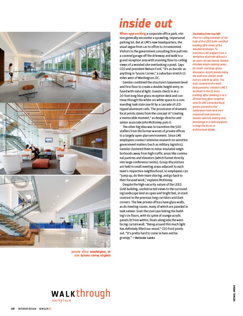 Interior Design, Nov 2015