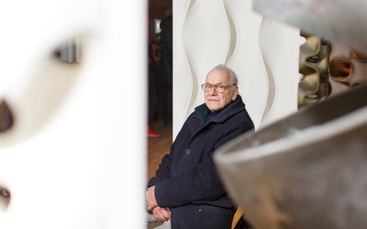 Portrait of Erwin Hauer