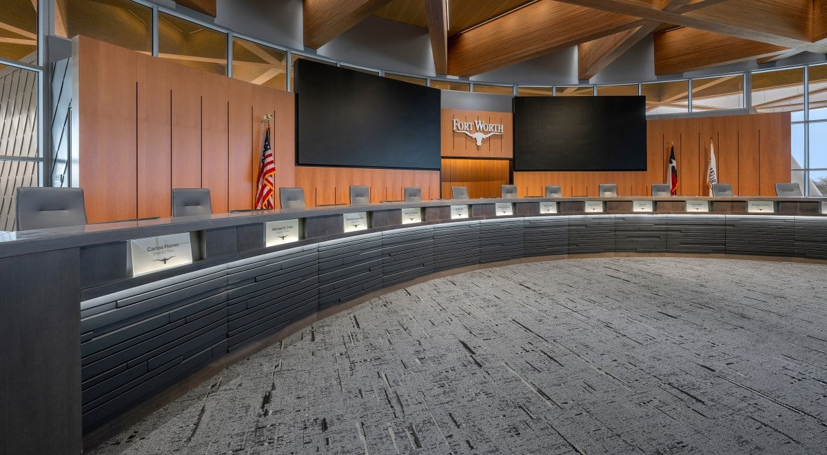 ARO Plank 5 at Fort Worth City Hall