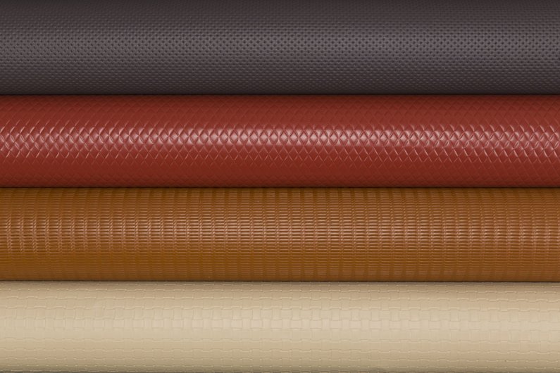 Embossed Leather Rolls